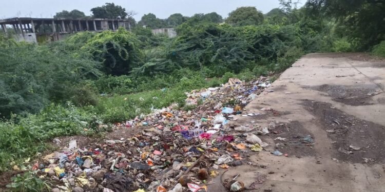 बदनापूर घाणीच्या गराड्यात;बदनापुर शहरात ठिकठिकाणी घाण मोदीजीच्या स्वच्छ भारत मिशनची खाली घातली मान