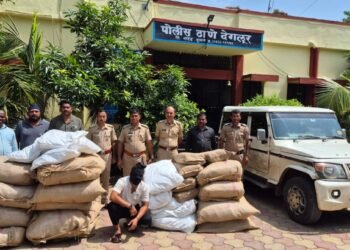 गुटखा विरोधात पोलिसांची मोहीम; देगलूरमध्ये पावणे सहा लाखांचा गुटखा जप्त!