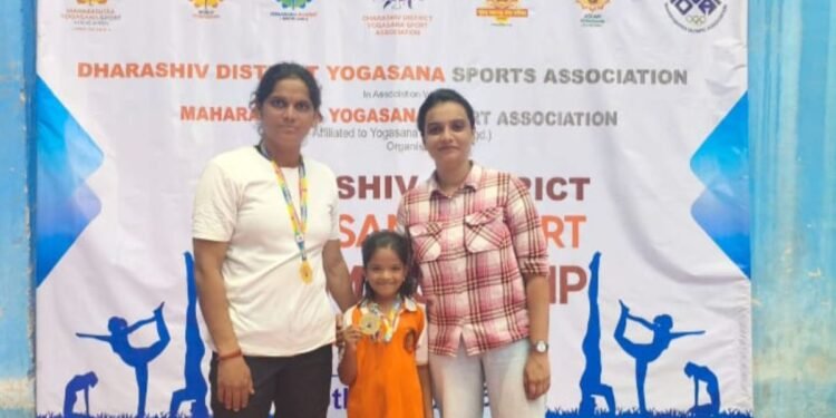 कार्तिकी क्षीरसागरने योगासन स्पर्धेत मिळवले सुवर्णपदक!