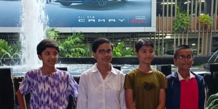 आंतरराष्ट्रीय जम्परोप स्पर्धेसाठी  जवाहर नवोदय विद्यालयातील विद्यार्थ्यांची निवड