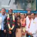 ‘सरेगावा’त विद्यार्थ्यांसाठी बस पोहोचली! शालेय विद्यार्थ्यांनी केले चालक व वाहक यांचे स्वागत