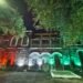 पारतंत्र्यातही तिरंगा ध्वज फडकलेली ऐतिहासिक वास्तू  विद्युत रोषणाईने उजळली