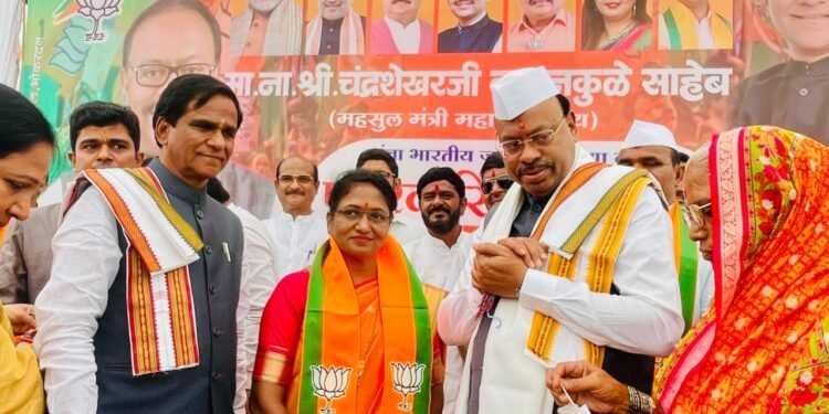 राष्ट्रवादी काँग्रेस शरदचंद्र पवार गटाच्या भोकरदन तालुका महिला आघाडी तालुकाध्यक्ष यांचा भाजपमध्ये प्रवेश!