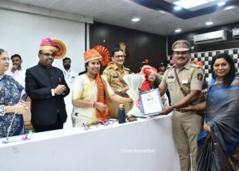 डीवायएसपी दीपककुमार यांना राष्ट्रपतीपदक पालकमंत्री मेघना बोर्डीकर यांच्याहस्ते प्रदान!