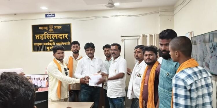 राज्यात ओला दुष्काळ जाहीर करा : समनक जनता पार्टीची मागणी