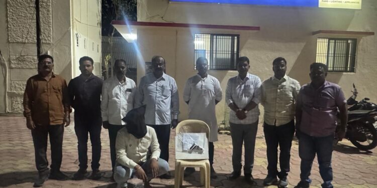 पैलवानाकडून पिस्टल व एक जिवंत राऊन्ड जप्त