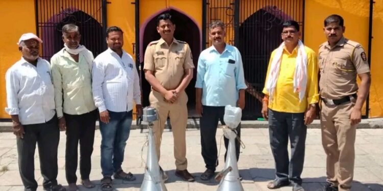 धार्मिक स्थळांवरील अनधिकृत भोंगे उतरवले; संपूर्ण परिसर झाला ‘भोंगेमुक्त’