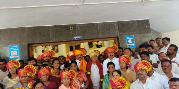 अखेर कुर्डूवाडी पंचायत समितीवर भाजपाचाच झेडा; पंडीत देशमुख सभापती तर स्वाती गीड्डे उपसभापती