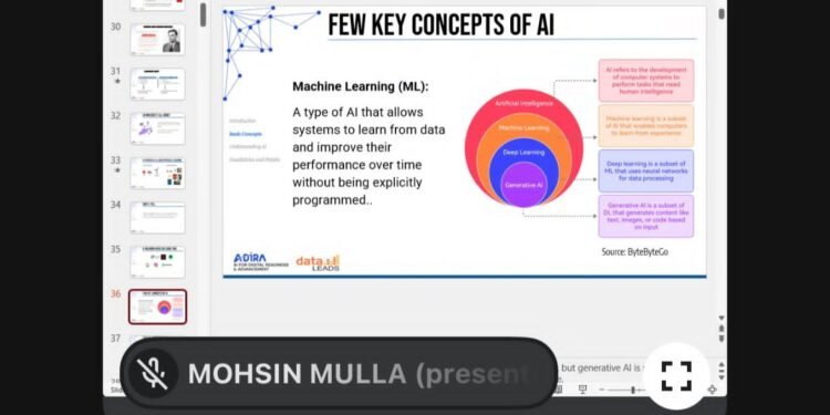 पत्रकारितेत कृत्रिम बुद्धिमत्तेचा प्रभावी वापर : मुल्ला