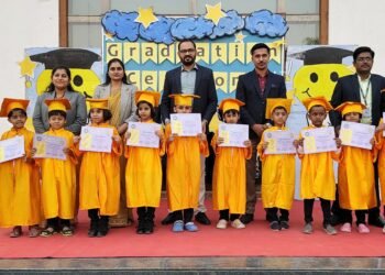 पोदार प्रेप, सीनियर केजी विद्यार्थ्यांची ग्रॅज्युएशन सेरेमनी उत्साहात