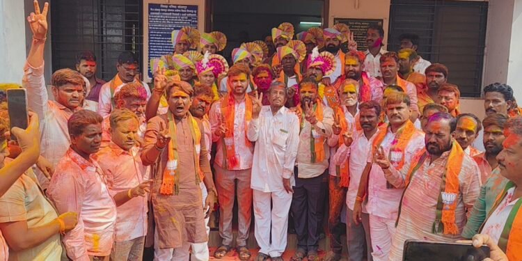 दक्षिण सोलापूर पंचायत समितीच्या सभापतीपदी संदीप टेळे, तर उपसभापतीपदी वर्षा पटणे