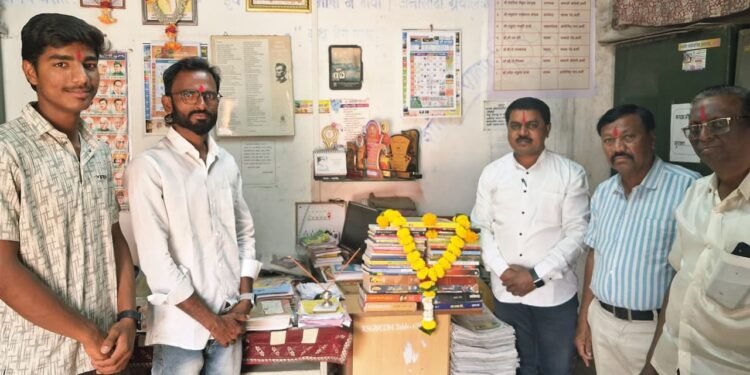 कर्मवीर सार्वजनिक ग्रंथालयात गुढी पाडवा व मराठी नववर्षाचा उपक्रम