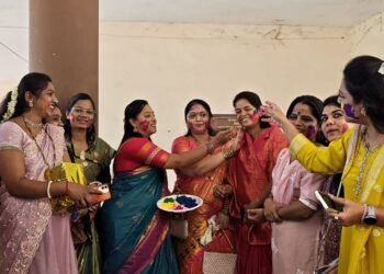 श्रमिक पत्रकार संघ आणि दयावान बहुउद्देशीय संस्थेतर्फे पर्यावरण पूरक रंगोत्सव