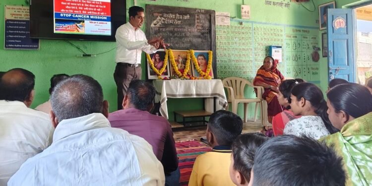 बागलवस्ती वस्ती शाळेत महिला दिनानिमित्त ‘स्टॉप कॅन्सर’ कार्यशाळा