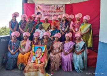 मार्कंडेय प्रशालेत महिला दिन व वार्षिक पारितोषिक वितरण  थाटात संपन्न