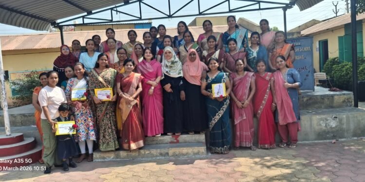 सोजर इंग्लिश स्कूलमध्ये महिला दिन उत्साहात साजरा; विविध मनोरंजनात्मक खेळांचे आयोजन 