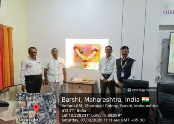 श्री शिवाजी महाविद्यालय बार्शीत रसायनशास्त्र विभागाचा पालक मेळावा उत्साहात