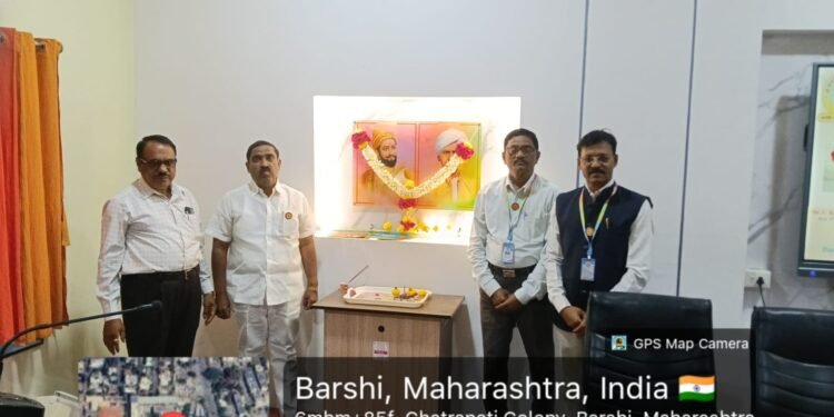 श्री शिवाजी महाविद्यालय बार्शीत रसायनशास्त्र विभागाचा पालक मेळावा उत्साहात