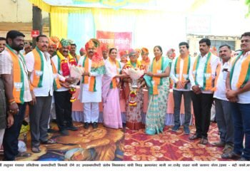 बार्शीत सभापतीपदी मीनाक्षी रोंगे तर उपसभापतीपदी संतोष निंबाळकर