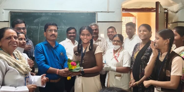 मराठा मंदिर श्री शहाजी हायस्कूलमध्ये एचपीव्ही लसीकरण मोहिमेचा शुभारंभ