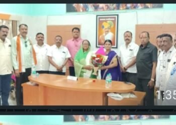 पंचायत समितीचे नूतन सभापती व उपसभापती यांचा समन्वय समितीतर्फे सत्कार