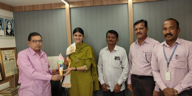 वाटंबरेच्या श्वेता पवारची पोलिस उपनिरीक्षक पदी निवड