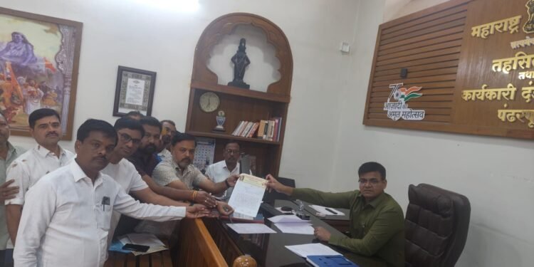 पंढरपूरात येणाऱ्या भक्तांची खाण्यापिण्याची गैरसोय होवू नये यासाठी कमर्शियल गॅस पुरवठा करा