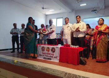 राजर्षी शाहू काॅलेज व जिजाऊ सावित्री रमाई महिला बळ विकास समितीतर्फे जागतिक महिला दिन साजरा