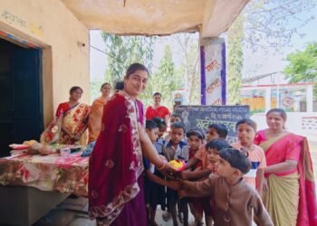 गुढी पाडवा, पट वाढवा उपक्रमात पं.स.सदस्य सोनाली तकीक यांचा पुढाकार