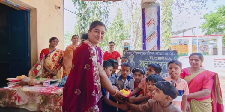 गुढी पाडवा, पट वाढवा उपक्रमात पं.स.सदस्य सोनाली तकीक यांचा पुढाकार