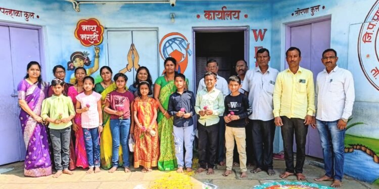 जिल्हा परिषद केंद्र शाळेच्या सात विद्यार्थ्यांची जवाहर नवोदय प्रवेश परीक्षेत निवड