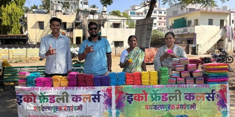 ‘इको फ्रेंडली क्लब’चा 12 व्या वर्षीही इको फ्रेंडली रंगांचा जागर!