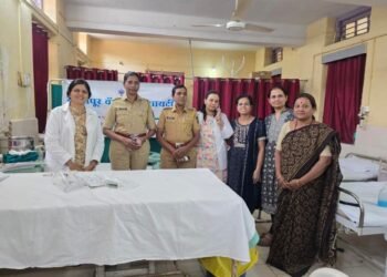 पोलीस मुख्यालयात महिला दिनानिमित्त आरोग्य शिबिर