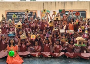 जागतिक चिमणी दिन उत्साहात साजरा