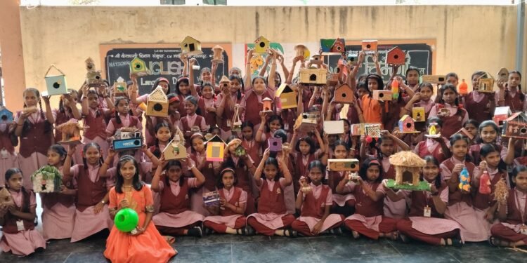 जागतिक चिमणी दिन उत्साहात साजरा