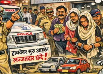 ‘स्वरांजली कला केंद्रा’वर पोलिसांचा छापा; वेश्या व्यवसायाचे रॅकेट उघड